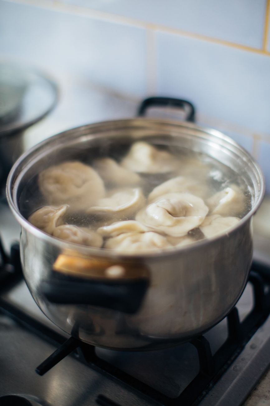 dumplings not break, cook dumplings, dumpling hack