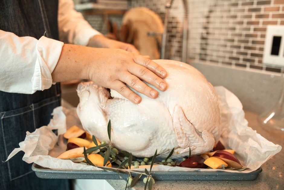 Beautiful Thanksgiving dinner table