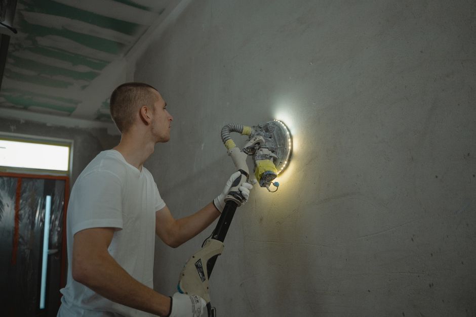 Drywall patch repair process
