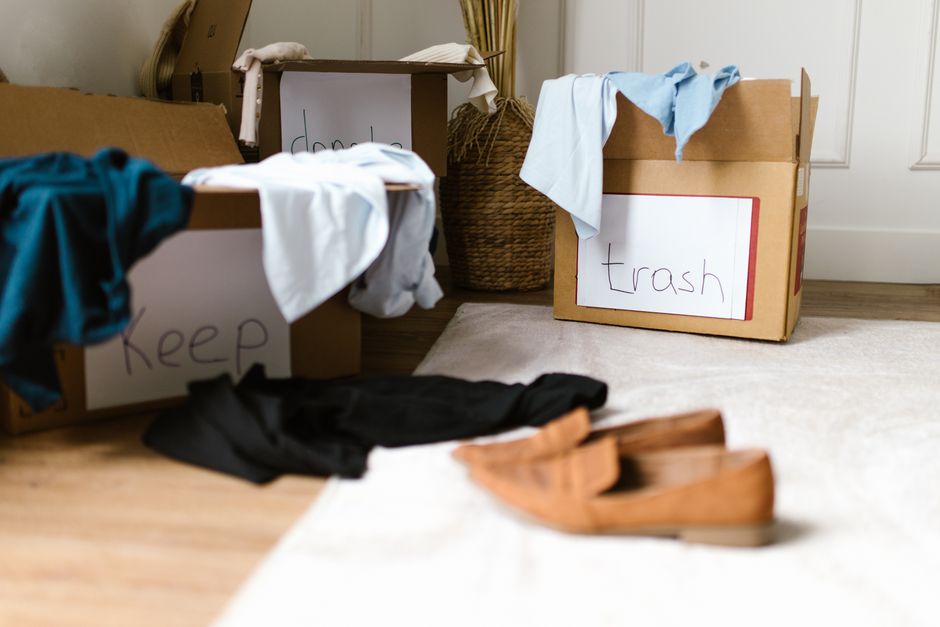 new year declutter, home reset weekend, new year clean house
