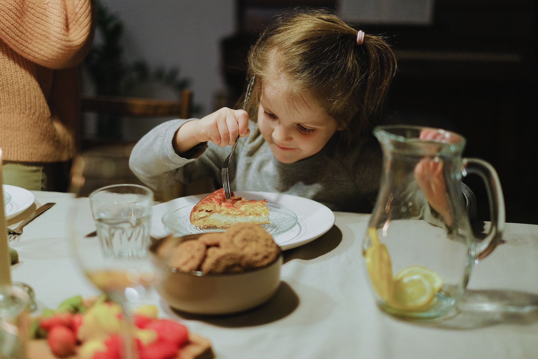 biscuits, fork, flaky, butter, pastry hack