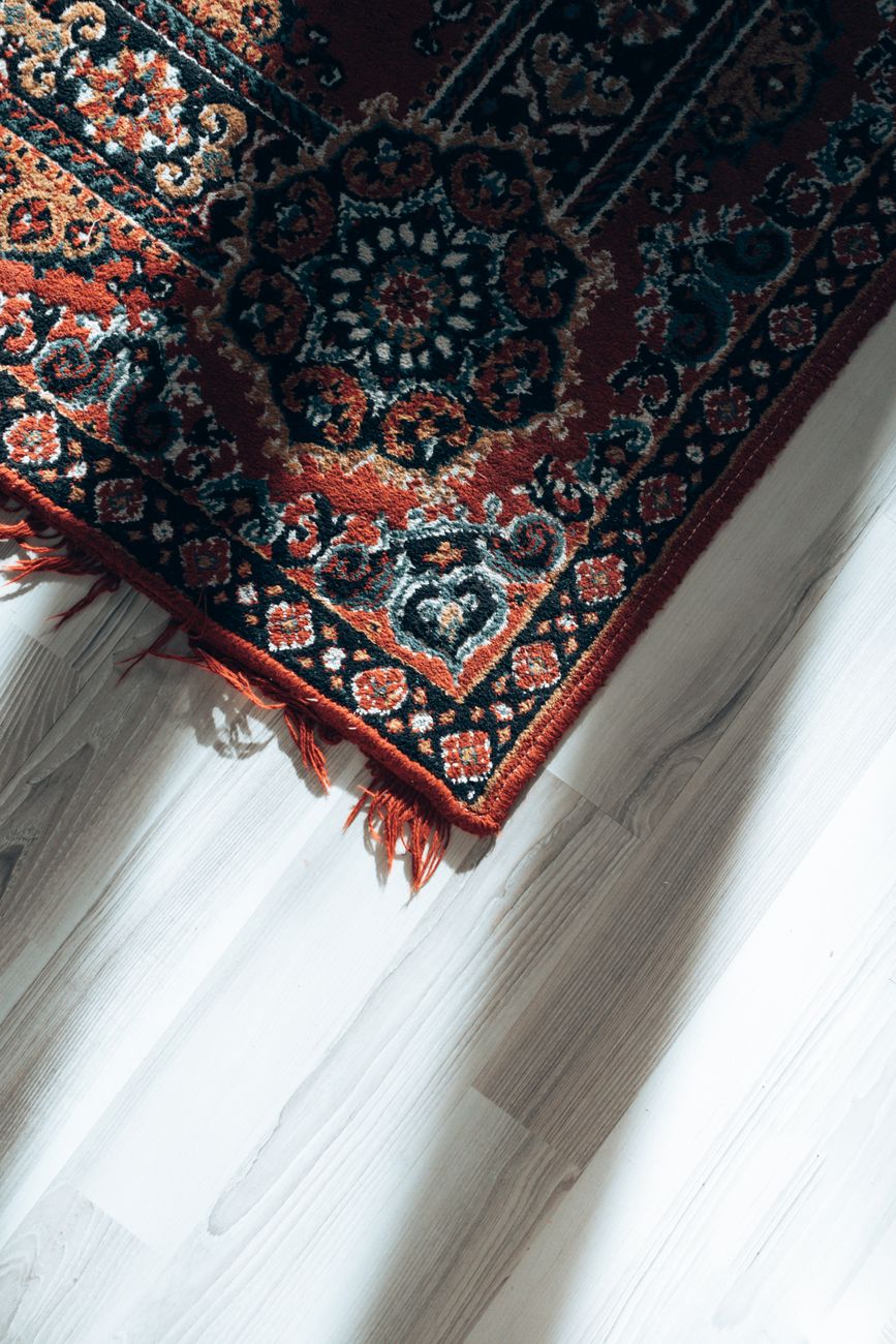 rug grip, velcro rug, floor safety, DIY hack