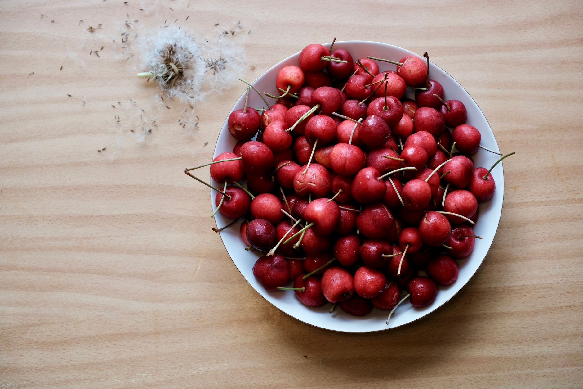cherries, pit, kitchen hack, fruit prep, DIY tool