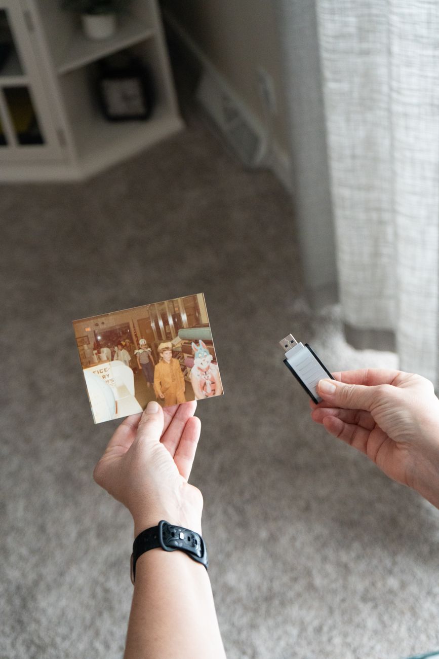 photo transfer, old phone, USB OTG, direct cable, no cloud, local backup