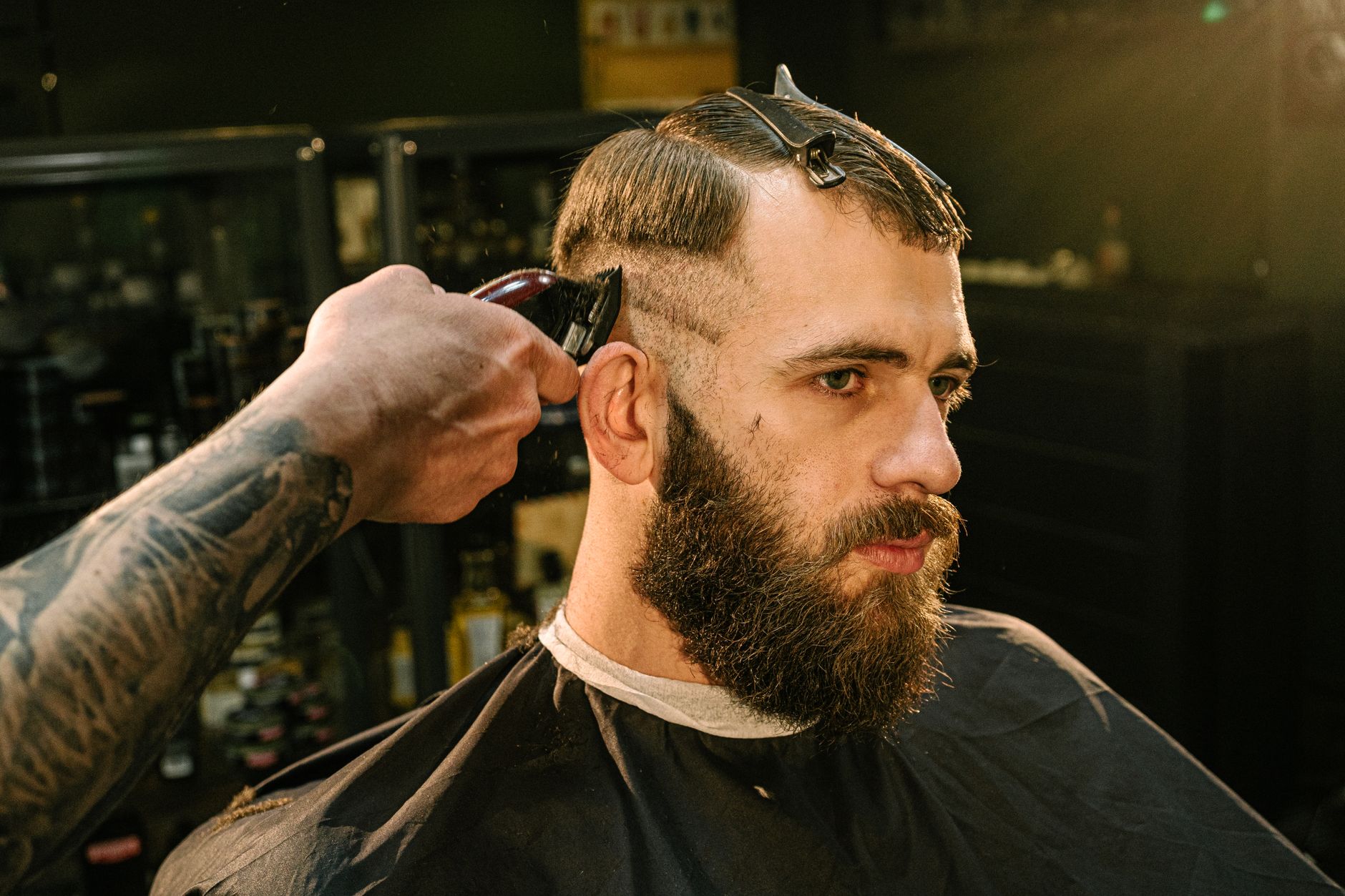 cut own hair, clippers, scissors method, youtube tutorial, pandemic skill