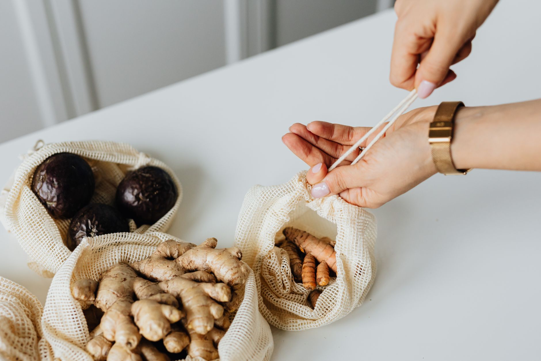 ginger storage, fresh ginger, kitchen hack, food preservation