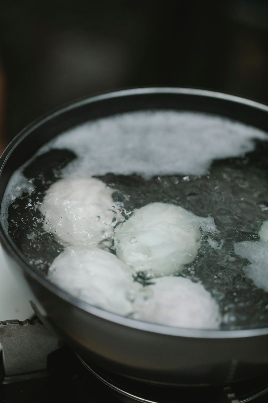 steamed eggs, silky eggs, no bubbles, Chinese steamed eggs