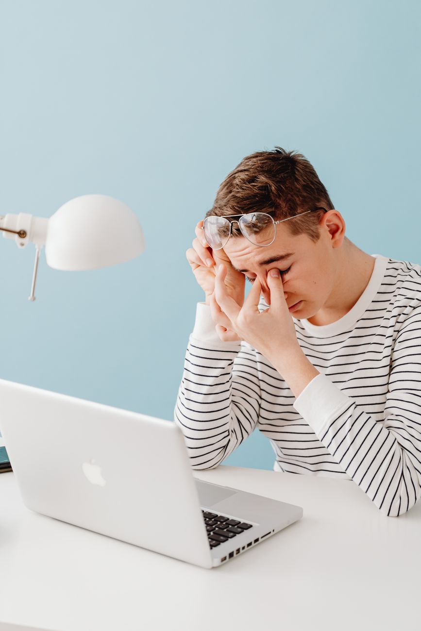 eye strain, screen break, 20 20 rule, computer eyes