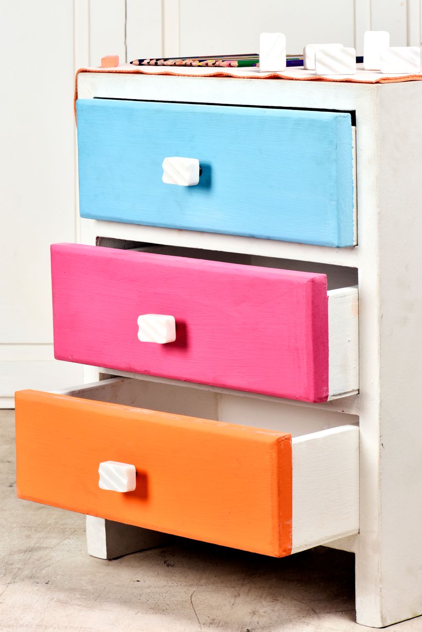 sock drawer, shoebox hack, drawer divider, DIY organizer