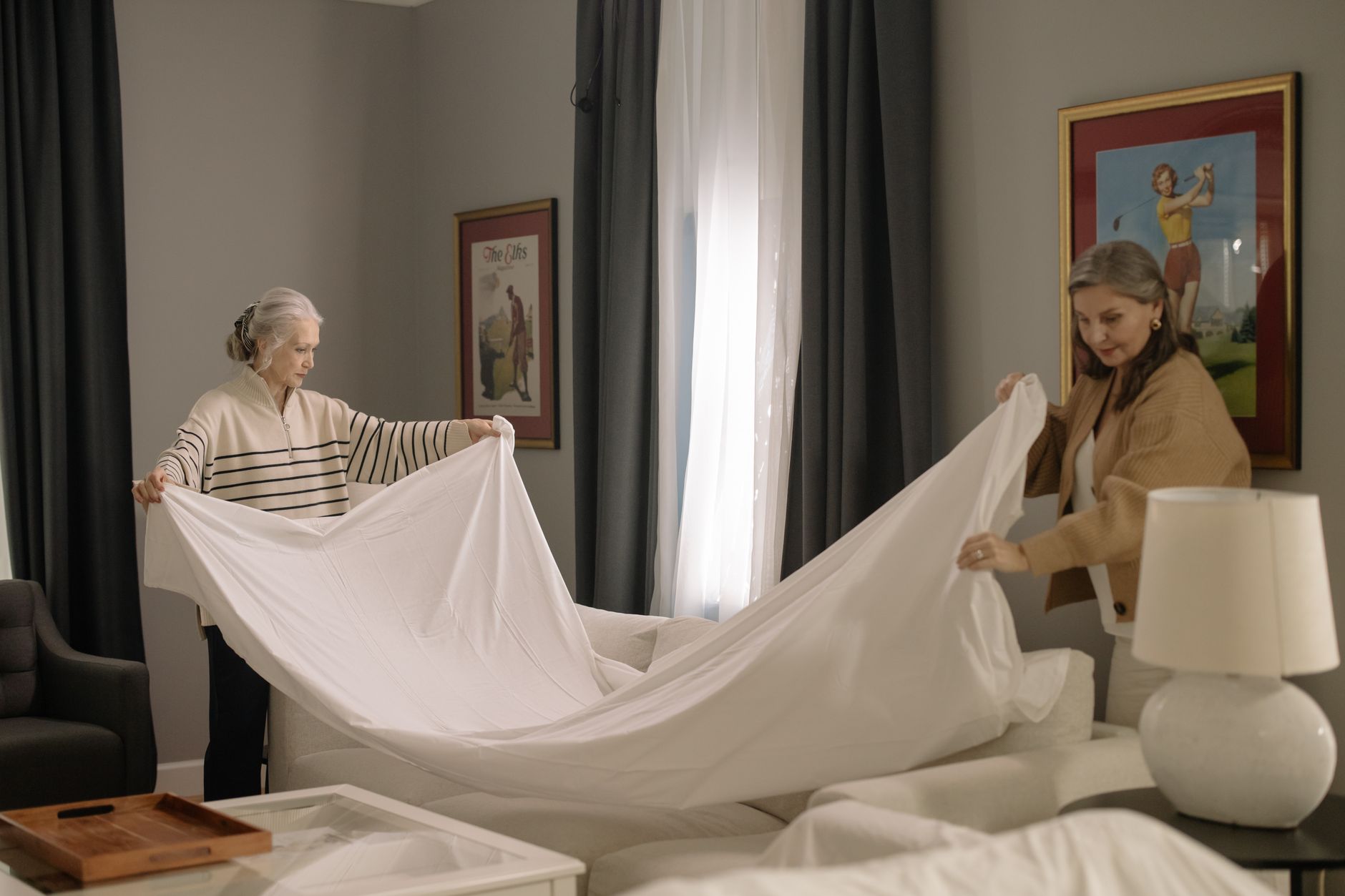 fitted sheets, folding hack, linen closet, organization, bedding