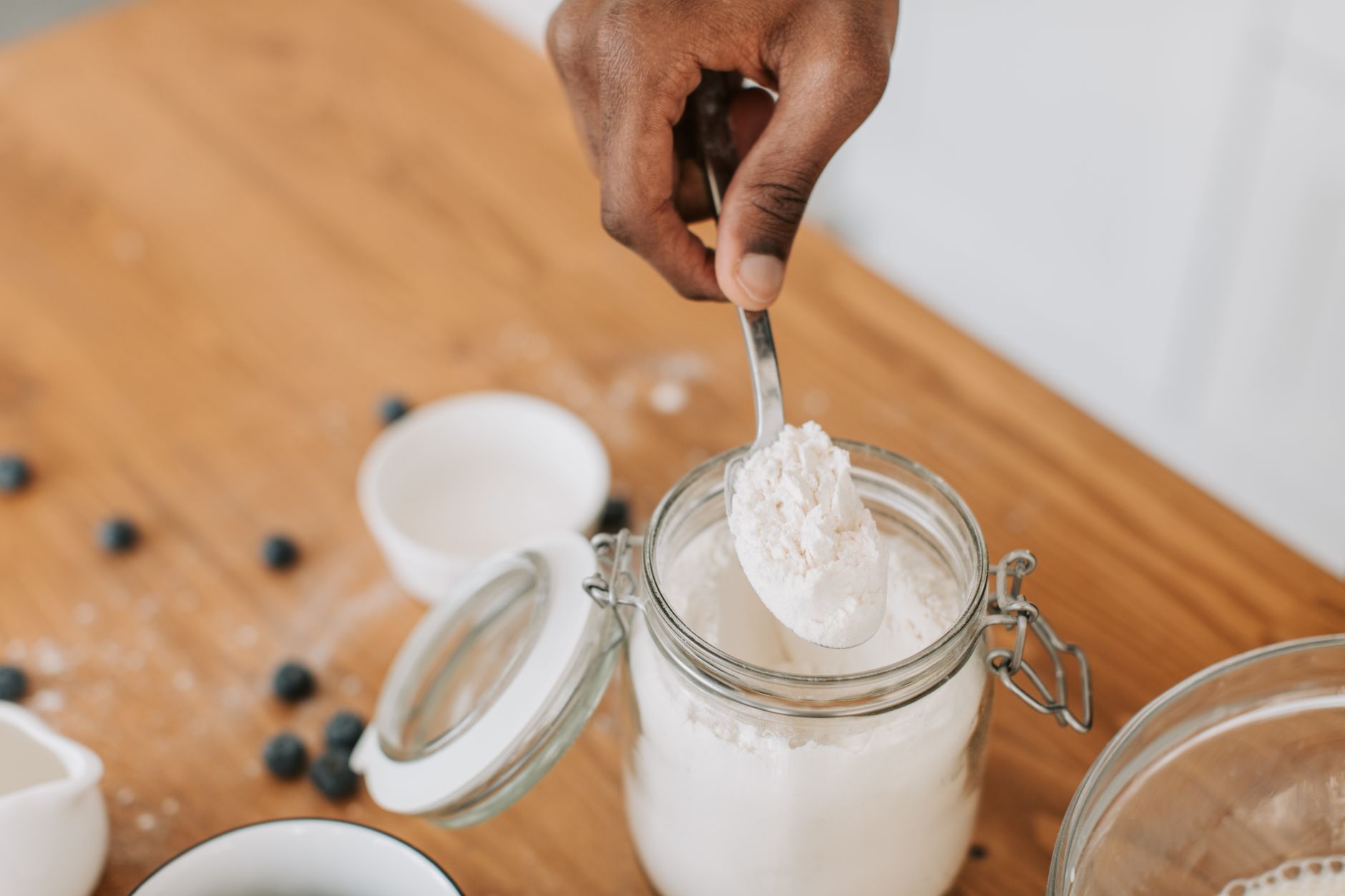 baking powder, freshness test, baking, kitchen tip