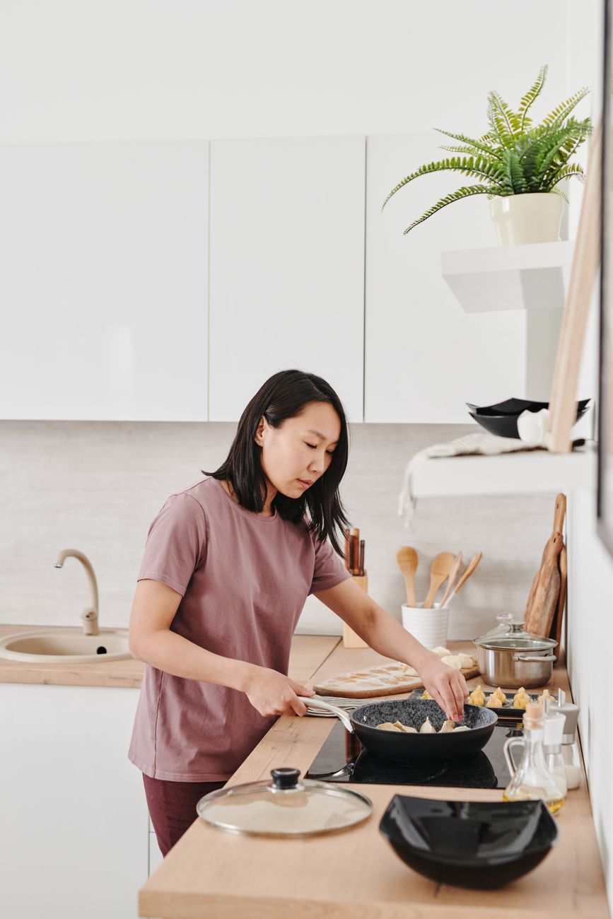 kitchen counters, declutter, organize, storage, minimal
