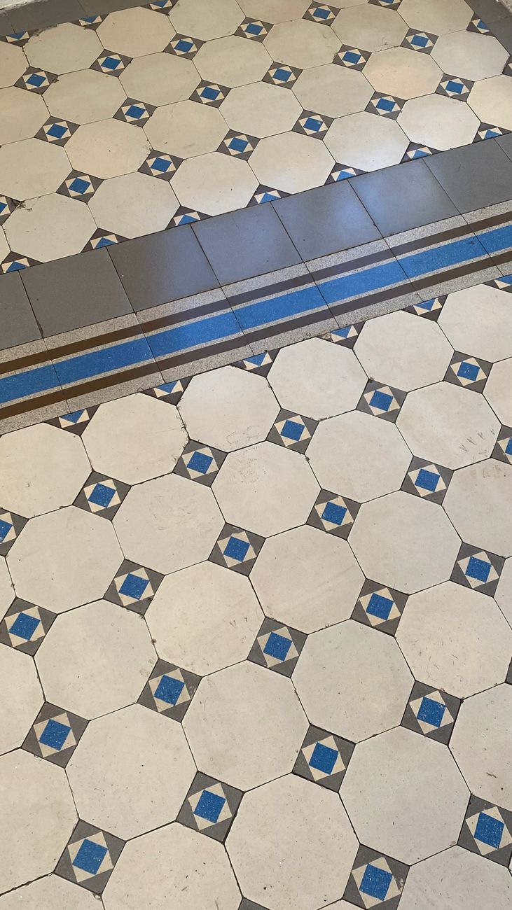 ugly tiles, floor, cover, peel and stick, DIY, rental friendly