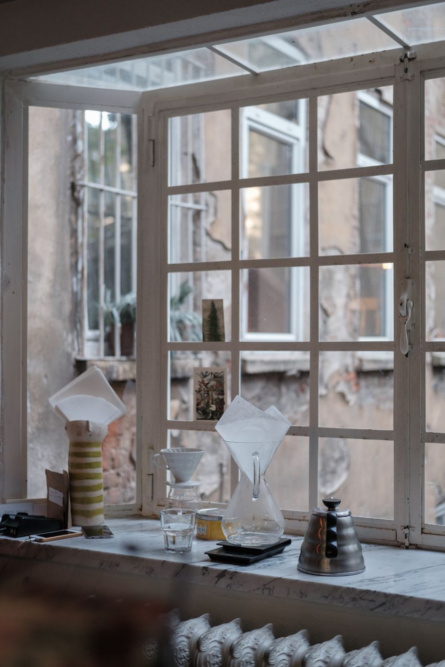 coffee filter, windows, mirrors, no lint, streak free, glass cleaner