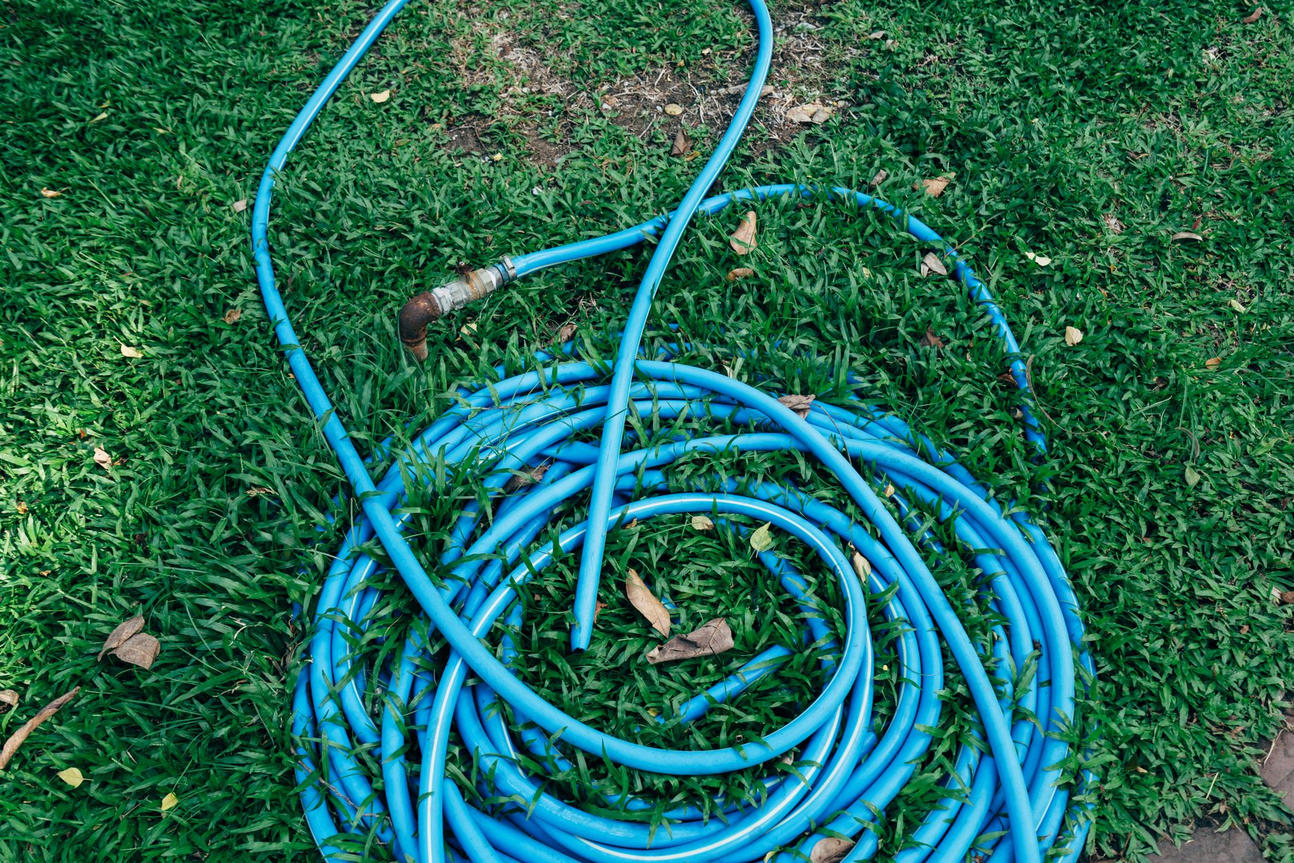 garden hose, winter storage, drain hose, freeze damage