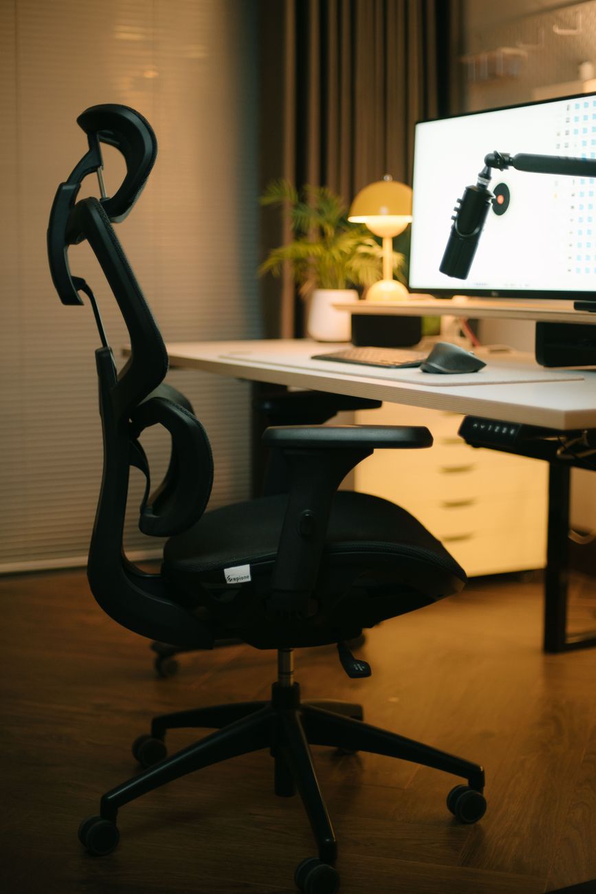 office chair, ergonomic, review, home office, back support