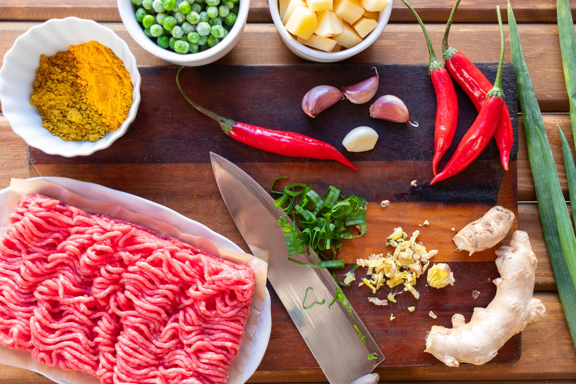 grate ginger, freeze ginger, microplane, ginger paste, no strings, meal prep