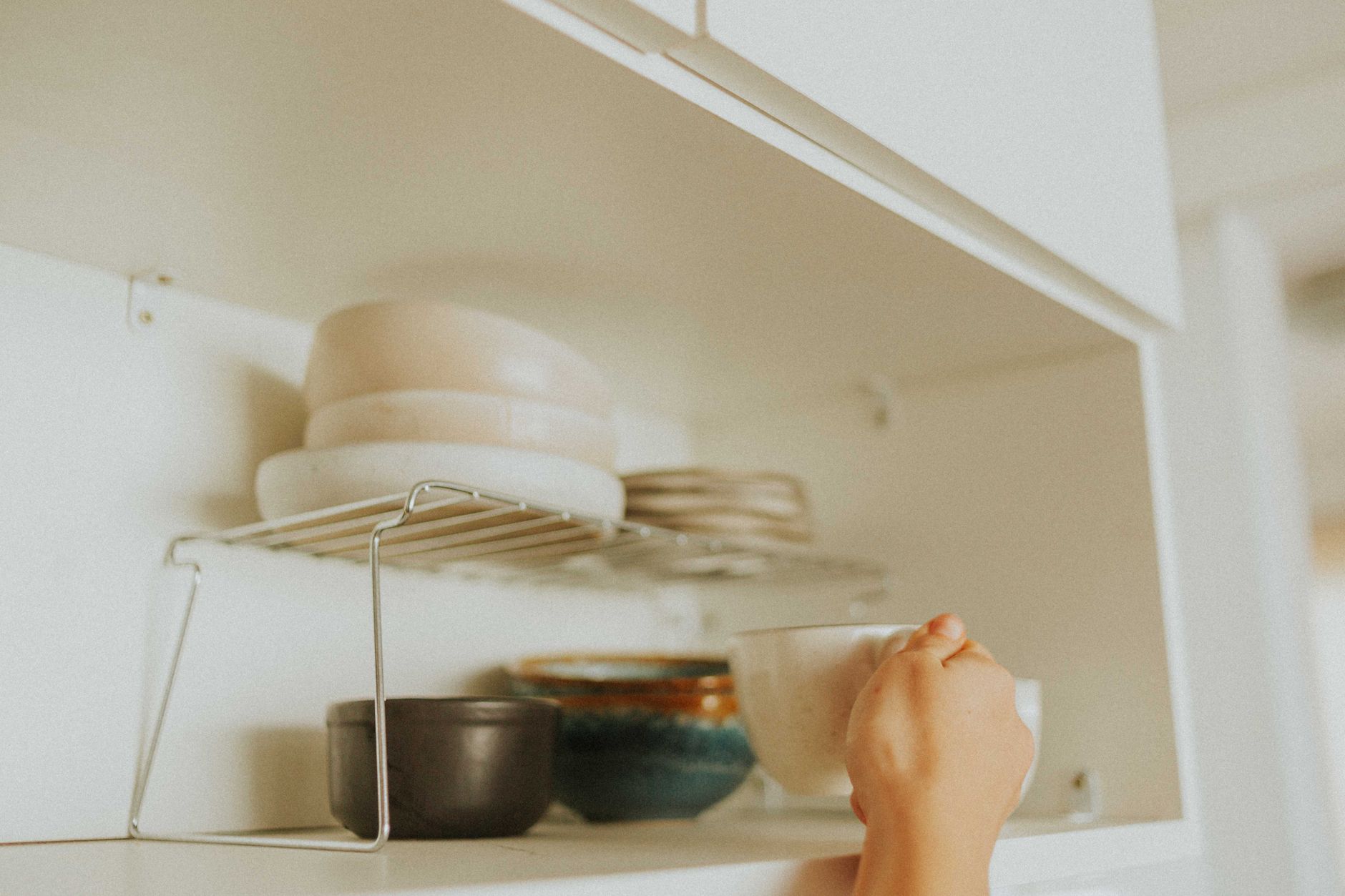 pots, pans, organize, cabinet, storage