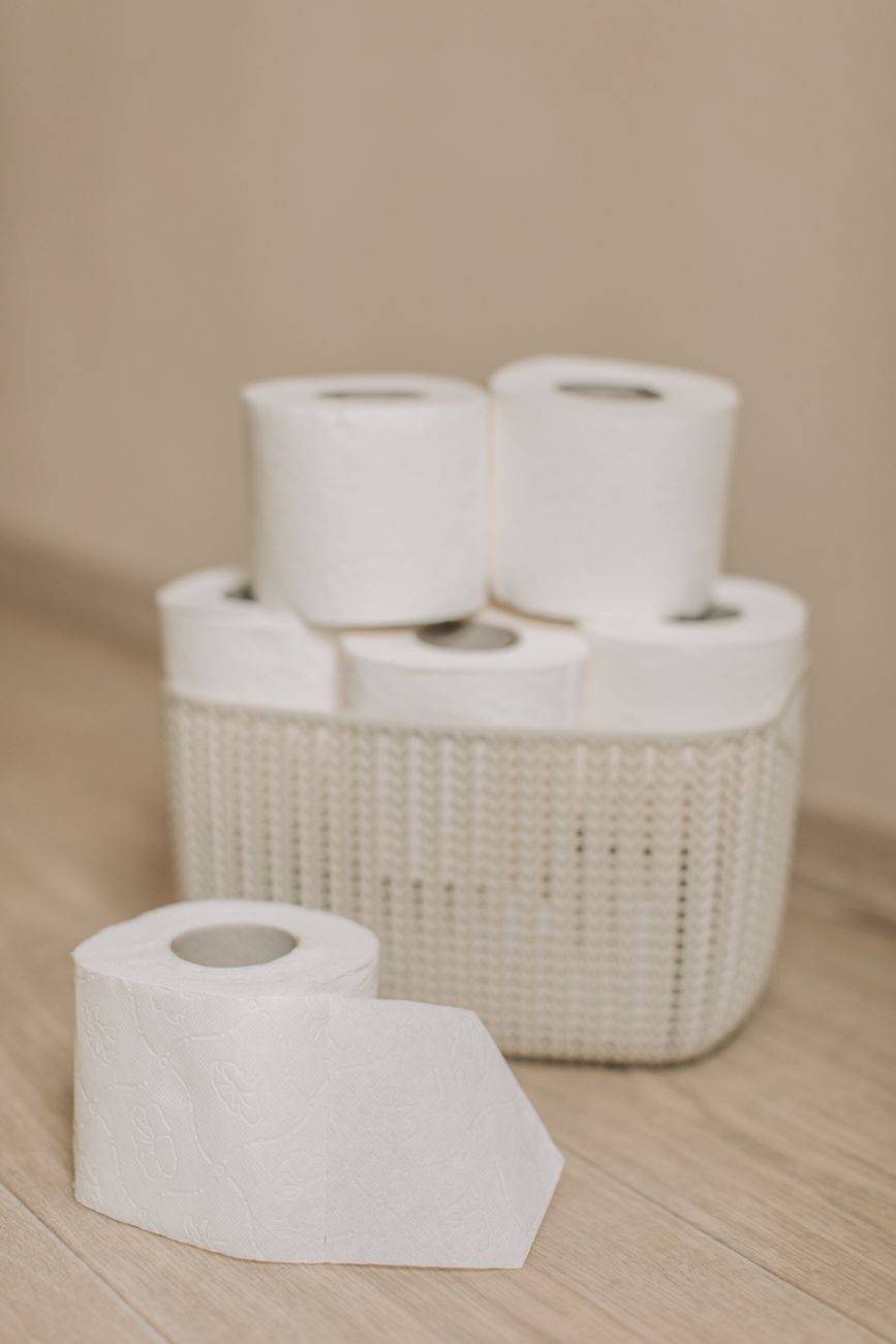 charging cables, toilet paper roll, organize, drawer, diy