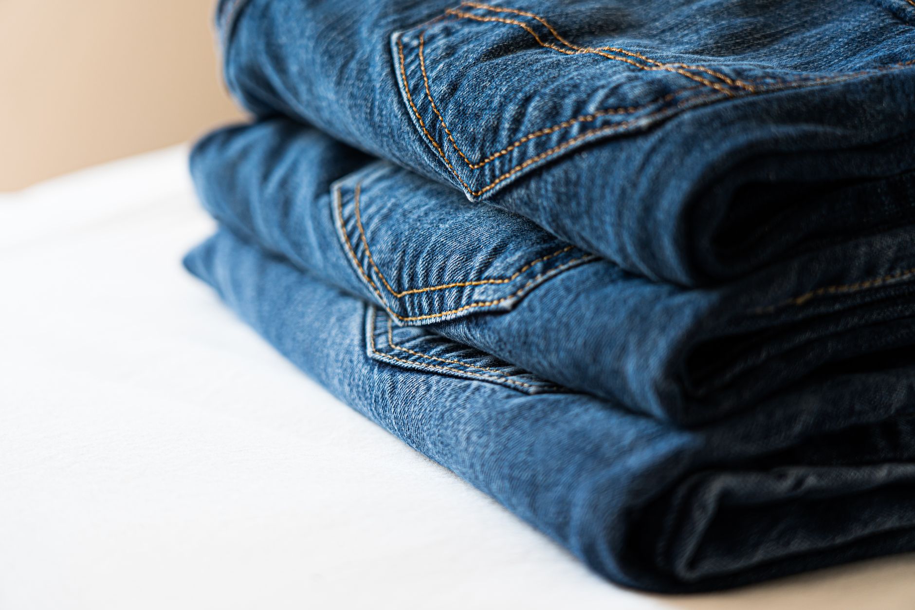 fold jeans, drawer, organize, konmari, space saving
