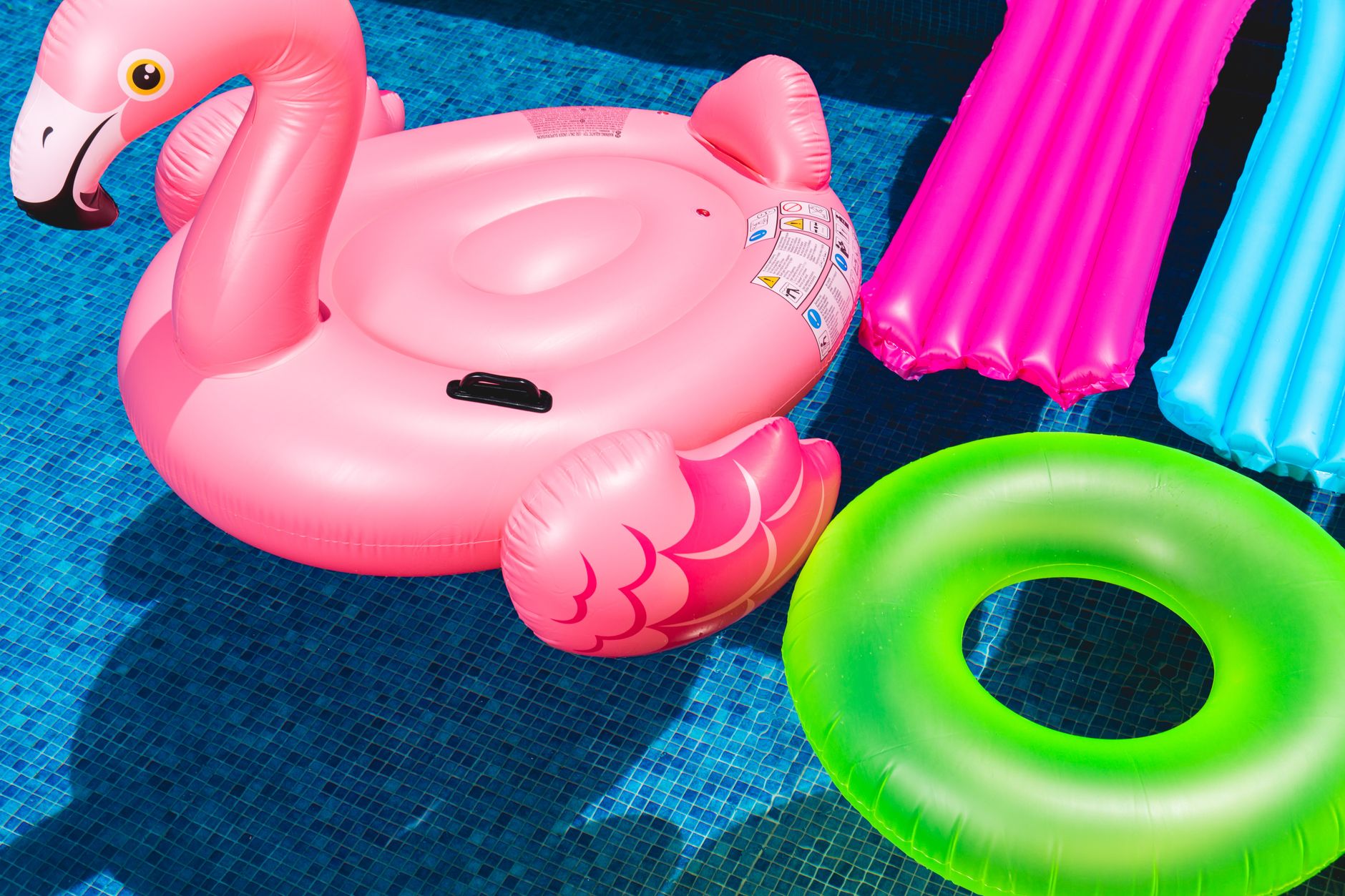 pool floats, summer storage, outdoor gear, pool toys, organization