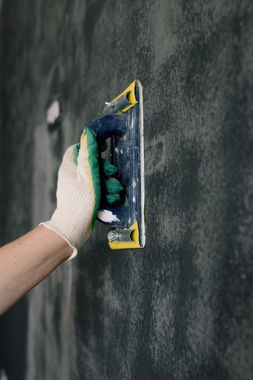 patch drywall, spackle, wall repair, sanding, paint match, nail holes