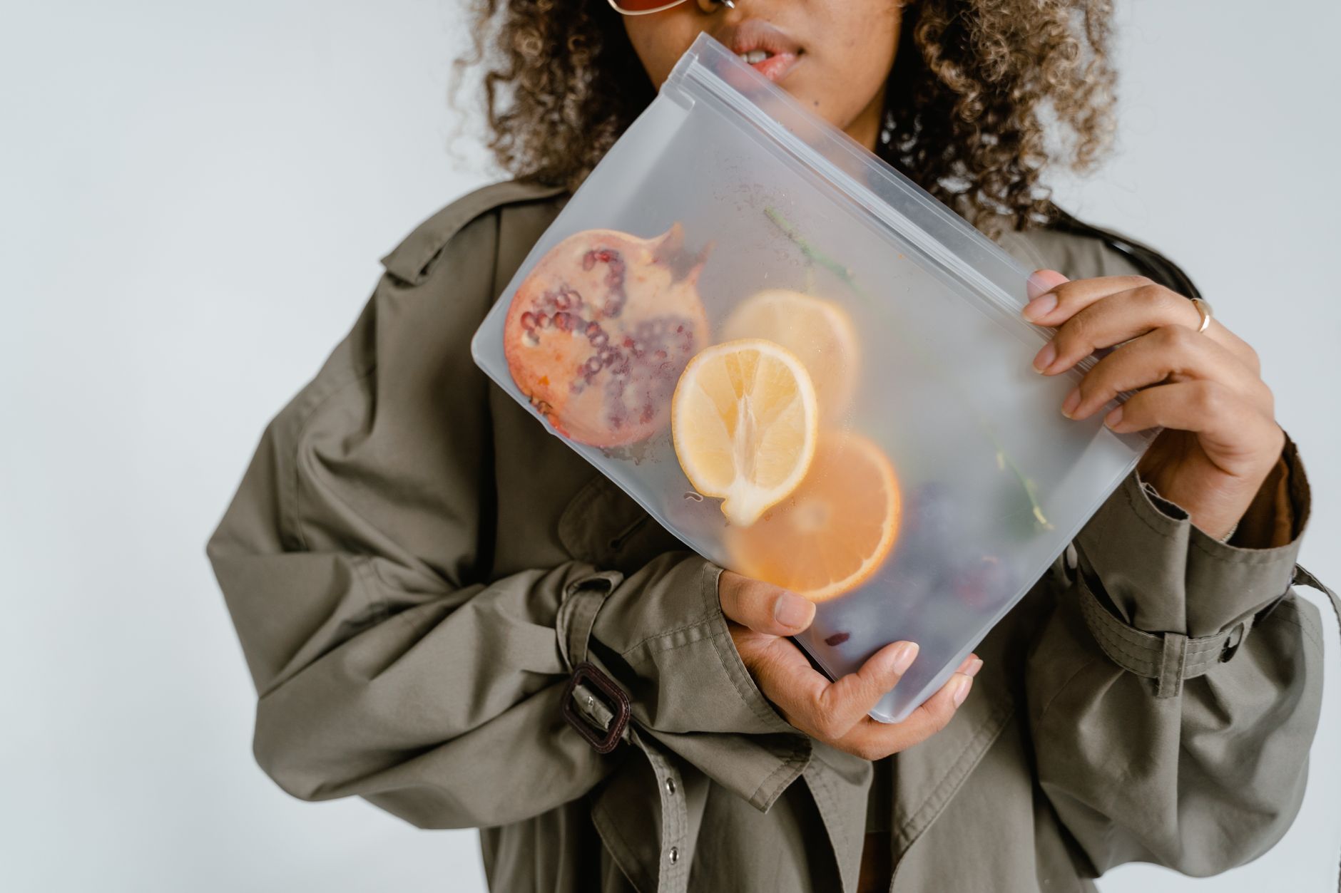 reusable food bags, silicone storage bags, leak proof bags, eco kitchen