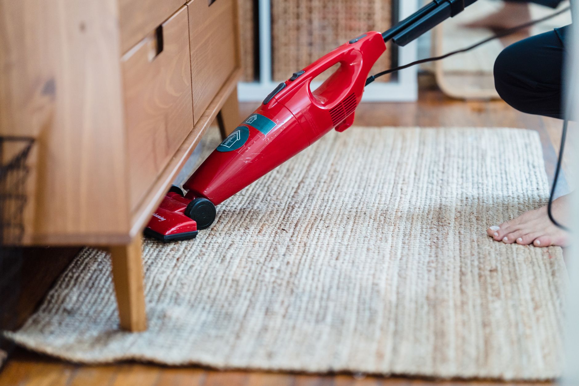 carpet dents, iron, ice cube, furniture marks, floor