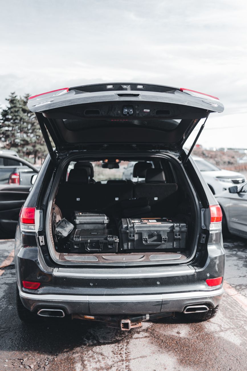 car trunk organizer, trunk storage, car organization, backseat, road trip